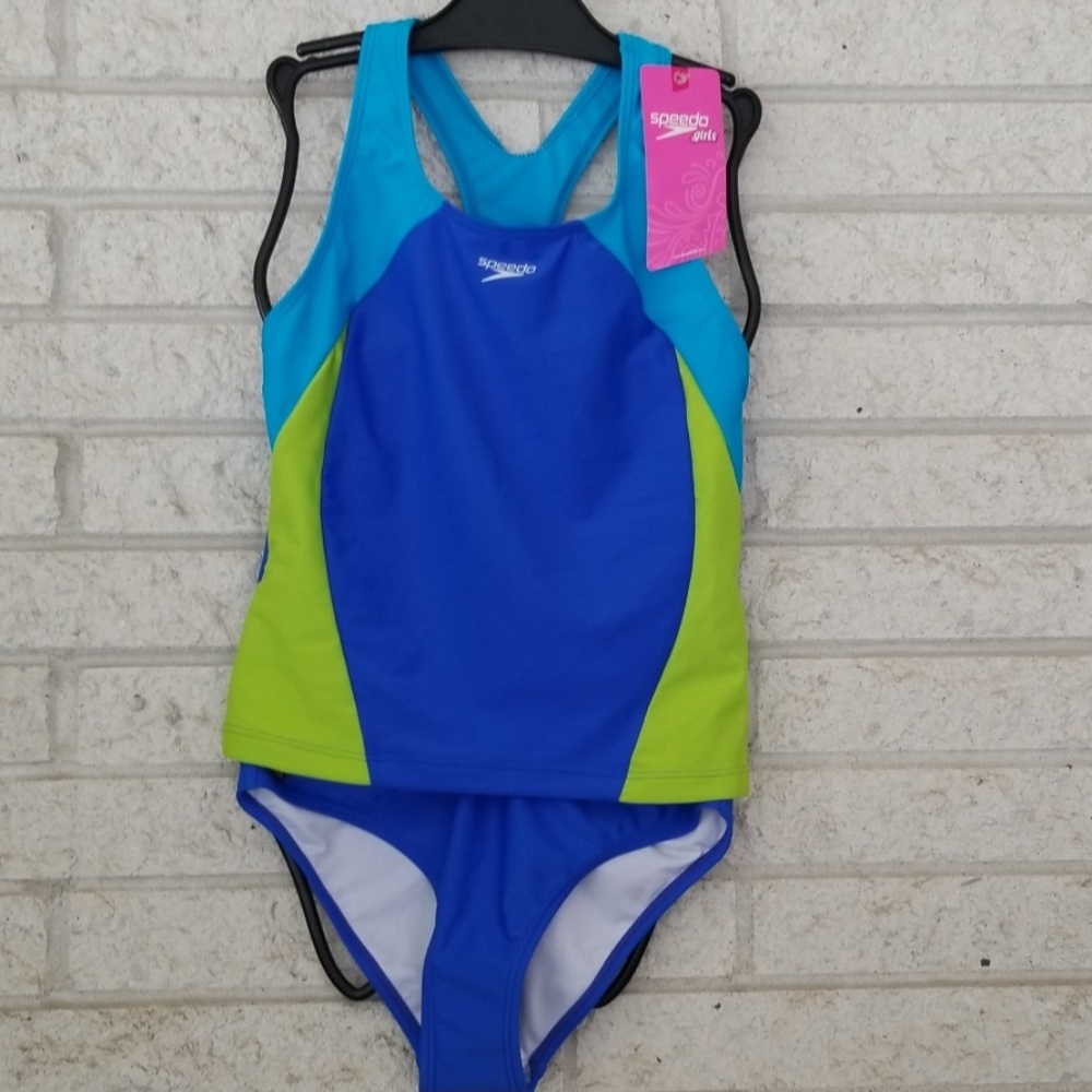 NEW Girls Speedo 2pc